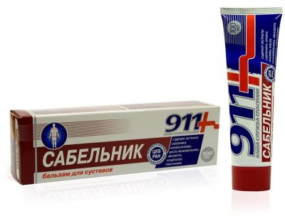 Купить 911 сабельник, бальзам д/суставов 100мл (твинс тэк, россия) в Нижнем Новгороде