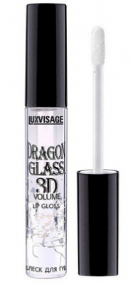 Купить luxvisage (люкс визаж) блеск для губ прозрачный dragon glass 3d volume, 2,8мл в Нижнем Новгороде