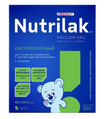 Купить нутрилак премиум (nutrilak premium) кисломолочный молочная смесь с рождения, 350г в Нижнем Новгороде