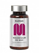 Купить elemax magnesium b6 max (элемакс магнезиум в6 макс) таблетки, 60 шт бад в Нижнем Новгороде