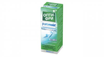 Купить раствор для контактных линз опти-фри puremoist 300мл+контейнером в Нижнем Новгороде