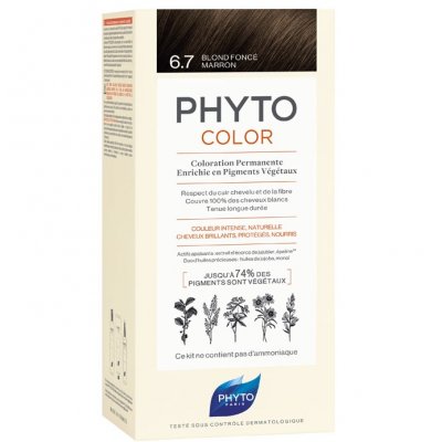 Купить фитосолба фитоколор (phytosolba phyto color) краска для волос оттенок 6.7 тёмно-шоколадный блонд в Нижнем Новгороде