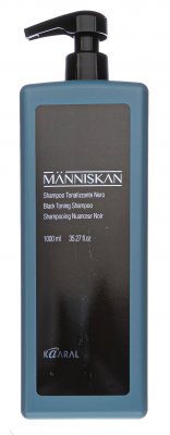 Купить каарал маннискан (kaaral manniskan)  шампунь черный тонирующий, 1000 мл в Нижнем Новгороде