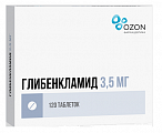 Купить глибенкламид, таблетки 3,5мг, 120 шт в Нижнем Новгороде
