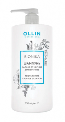 Купить ollin prof bionika (оллин) шампунь для волос баланс от корней до кончиков, 750мл в Нижнем Новгороде