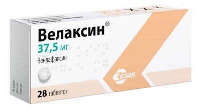 Купить велаксин, таблетки 37,5мг, 28 шт в Нижнем Новгороде