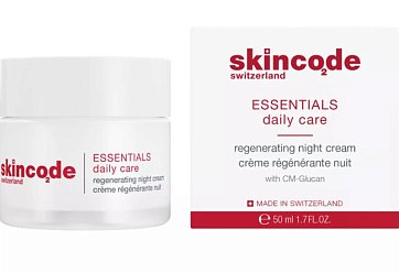 Скинкод Эссеншлс (Skincode Essentials) крем для лица восстанавливающий ночной 50мл