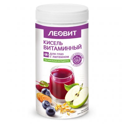 Купить кисель леовит витамины для глаз с лютеином, 400г в Нижнем Новгороде