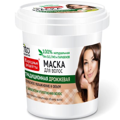 Купить фитокосметик народ. рецепты маска д/волос традиционная дрожжевая 155мл в Нижнем Новгороде