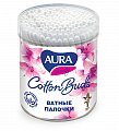 Aura (Аура) ватные палочки стакан 100шт