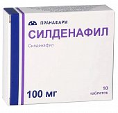 Купить силденафил, таблетки, покрытые пленочной оболочкой 100мг, 10 шт в Нижнем Новгороде