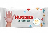 Купить huggies (хаггис) салфетки влажные для детей all over clean 56 шт в Нижнем Новгороде