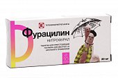 Купить фурацилин, таблетки для приготовления раствора для местного и наружного применения 20мг, 20 шт в Нижнем Новгороде
