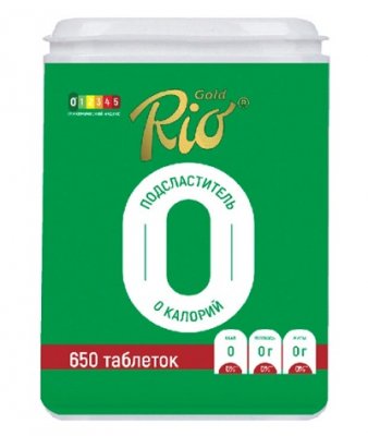 Купить рио голд фит (rio gold) подсластитель, таблетки 650 шт в Нижнем Новгороде