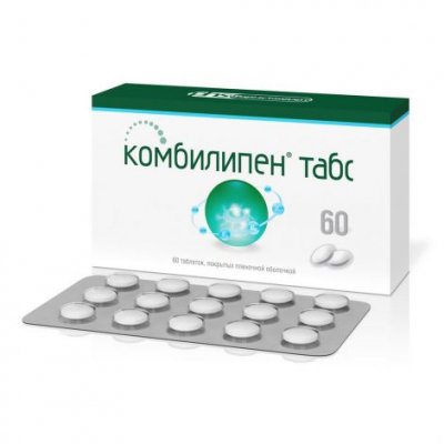 Купить комбилипен табс, таблетки, покрытые пленочной оболочкой, 60 шт в Нижнем Новгороде