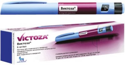 Купить виктоза, раствор для подкожного введения 6мг/мл, картридж 3мл + шприц-ручка, 2шт в Нижнем Новгороде