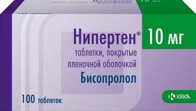 Купить нипертен, таблетки, покрытые пленочной оболочкой 10мг, 100 шт в Нижнем Новгороде