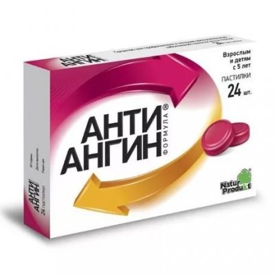 Купить анти-ангин формула, пастилки для рассасывания, 24 шт в Нижнем Новгороде