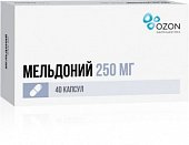 Купить мельдоний, капсулы 250мг, 40 шт в Нижнем Новгороде