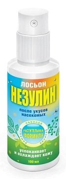 Незулин, лосьон после укусов насекомых, 100мл
