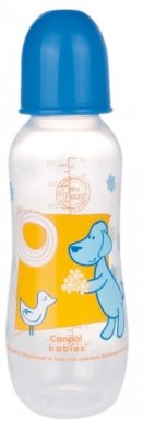 Купить canpol (канпол) бутылочка pp с силиконовой соской c 12 месяцев синяя 330 мл в Нижнем Новгороде