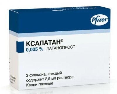 Купить ксалатан, капли глазные 0,005%, флакон-капельница 2,5мл в упаковке 3 шт в Нижнем Новгороде