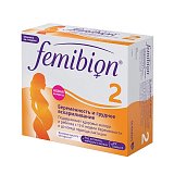 Фемибион II, таблетки, покрытые пленочной оболочкой 28 шт+капсулы 28 шт БАД