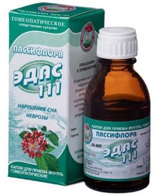 Купить эдас-111 пассифлора , капли для приема внутрь гомеопатические, 25мл в Нижнем Новгороде