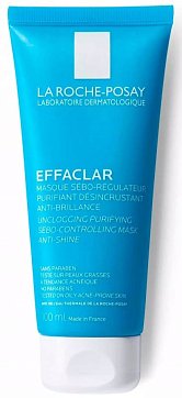 La Roche-Posay Effaclar (Ля Рош Позе) маска для лица очищающая матирующая 100мл