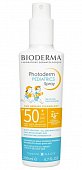 Купить bioderma photoderm рediatrics (биодерма фотодерм) спрей для лица и тела для детей солнцезащитный 200мл, spf50+ в Нижнем Новгороде