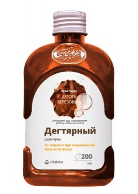 Купить витатека шампунь дегтярный от перхоти и повышенной жирности волос, 200мл в Нижнем Новгороде
