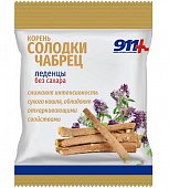 Купить 911 леденцы без сахара корень солодки и чабрец с витамином с, пакет 50г бад в Нижнем Новгороде