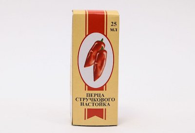 Купить перца стручкового настойка, флакон 25мл в Нижнем Новгороде