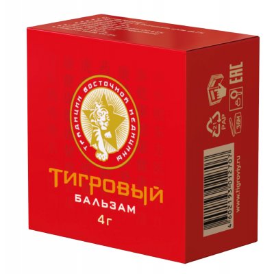 Купить тигровый бальзам, 4г в Нижнем Новгороде