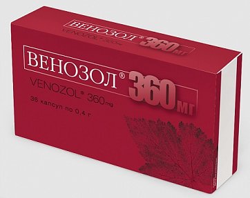 Венозол-360 мг, капсулы 36шт БАД