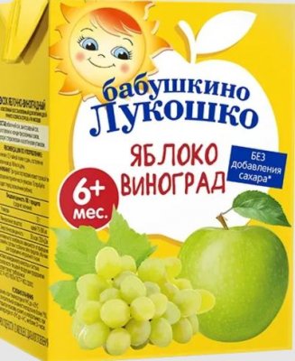 Купить баб.лук. сок ябл/виноград осв. 200мл тетрапак (фаустово, россия) в Нижнем Новгороде