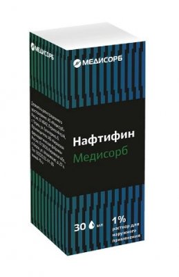 Купить нафтифин медисорб, раствор для наружного применения 1%, 30 мл в Нижнем Новгороде