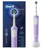 Oral-B (Орал-Би) Электрическая зубная щетка Vitality Pro D103.413.3 тип 3708 с зарядным устройством, тип 3757, сиреневый