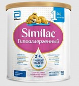 Купить симилак (similac) гипоаллергенный 1, смесь молочная 0-6 мес, 375г в Нижнем Новгороде