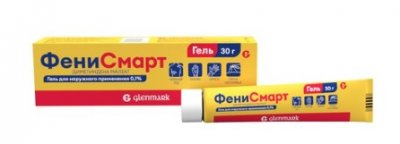 Купить фенисмарт, гель для наружного применения 0,1% 30г от аллергии в Нижнем Новгороде