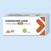 Купить оланзапин-алси, таблетки 5мг, 30 шт в Нижнем Новгороде