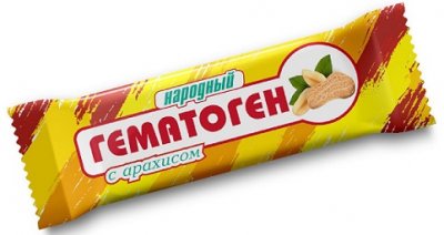 Купить гематоген народный с арахисом 40г бад в Нижнем Новгороде