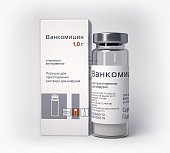 Купить ванкомицин, лиофилизат для приготовления раствора для инфузий и приема внутрь 1г, флакон в Нижнем Новгороде