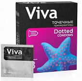Купить viva (вива) презервативы точечные 3шт в Нижнем Новгороде