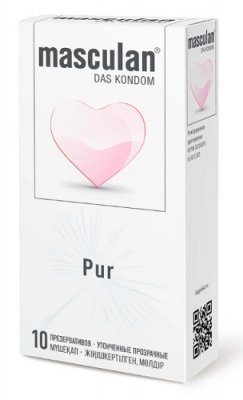 Купить masculan pur (маскулан пур) презервативы утонченные прозрачные, 10шт в Нижнем Новгороде