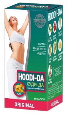 Купить hoodi-da (худи-да), капсулы 60 шт бад в Нижнем Новгороде