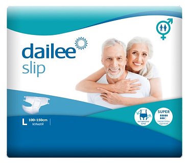 Dailee super (Дэйли Супер) подгузники для взрослых для людей с тяжелой степенью недержания large (большой) 10 шт.