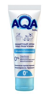 Купить aqa baby (аква беби) защитный крем под подгузник, 75 мл в Нижнем Новгороде