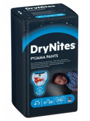 Купить huggies drynites (драйнайтс) трусики одноразовые ночные для мальчиков 4-7 лет, 10 шт в Нижнем Новгороде