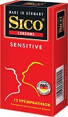 Купить sico (сико) презервативы sensitive контурные 12шт в Нижнем Новгороде